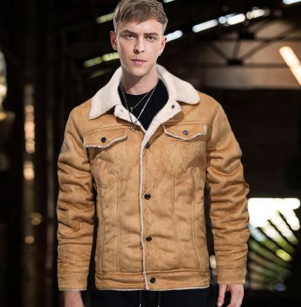 Herren Wildlederjacke Tempest