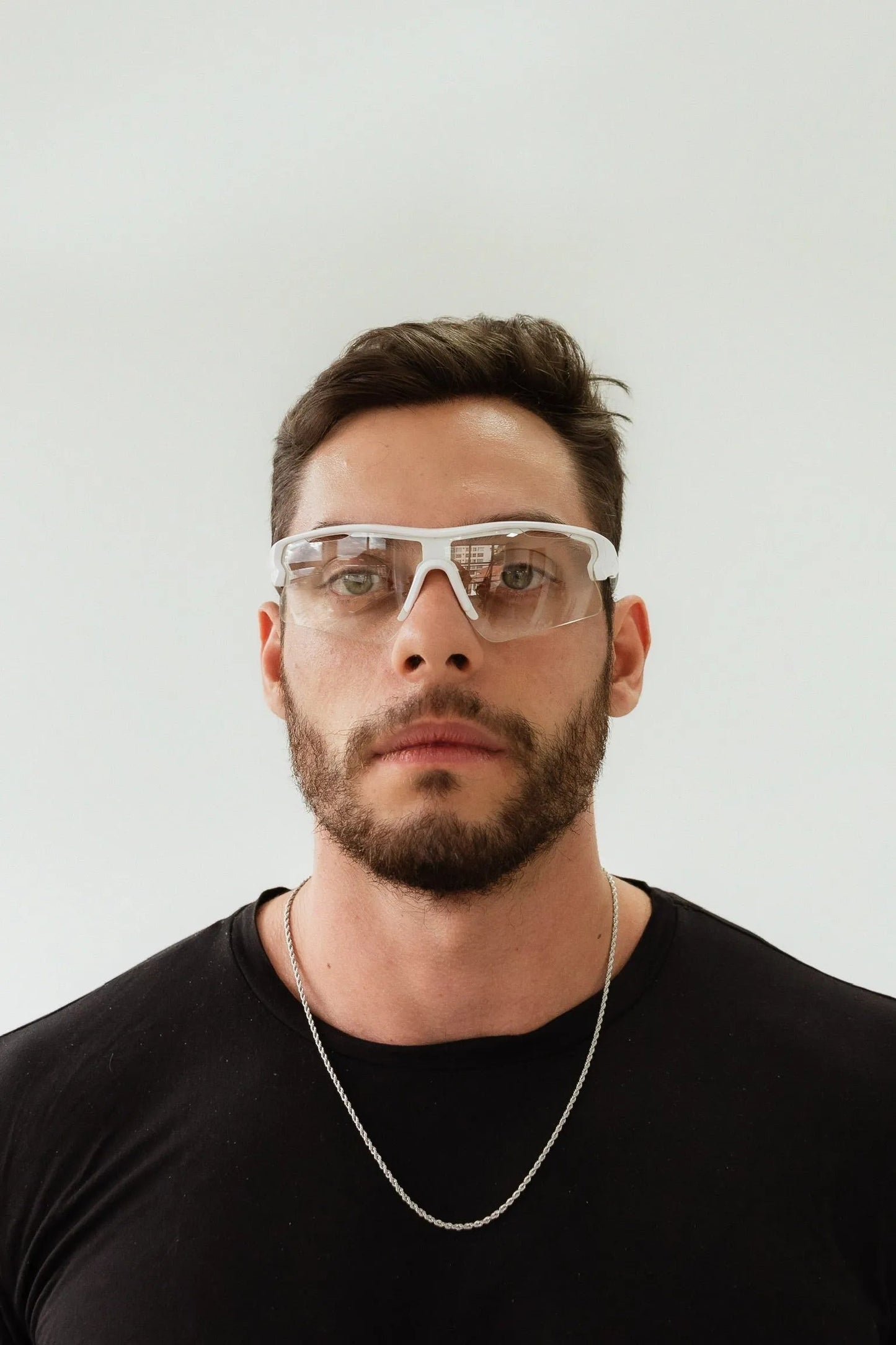 Unisex Transparente Sport-Sonnenbrille