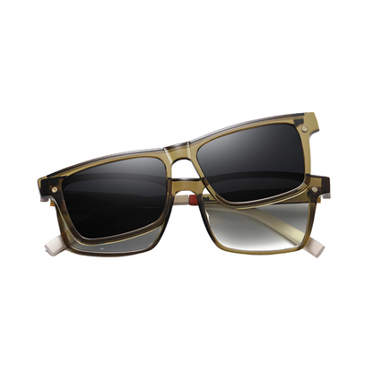 Monti Brillen - 2 in 1 Clip-On