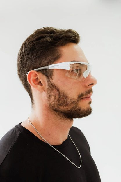 Unisex Transparente Sport-Sonnenbrille