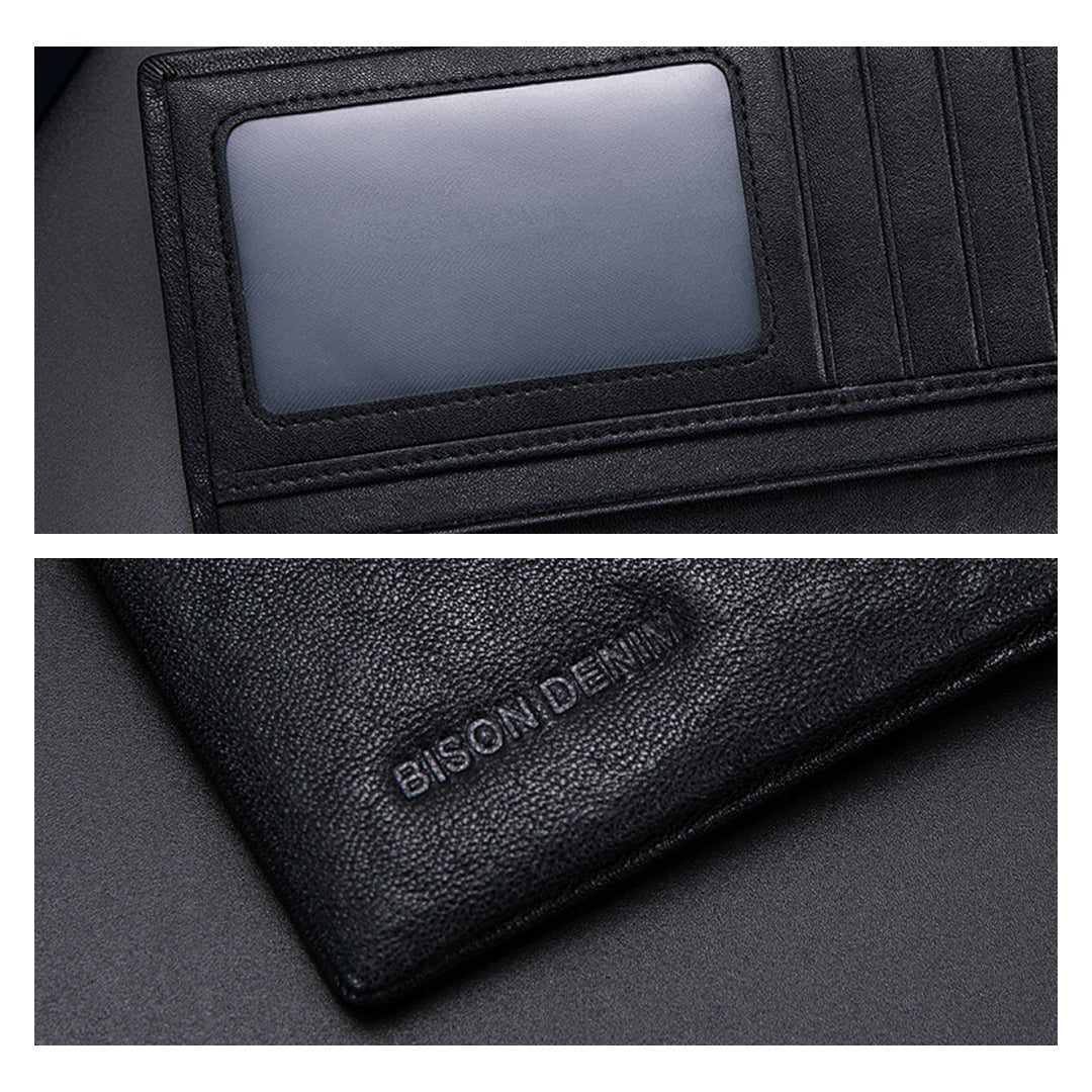 Herrenbörse aus echtem Leder – Hunter-Stil