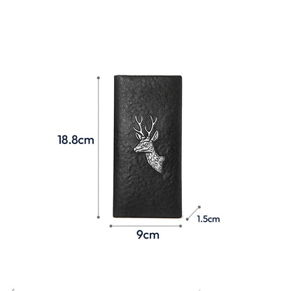 Herrenbörse aus echtem Leder – Hunter-Stil