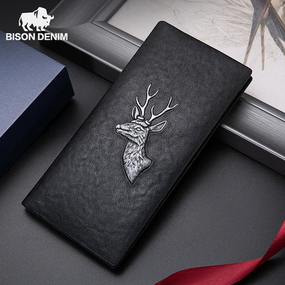 Herrenbörse aus echtem Leder – Hunter-Stil