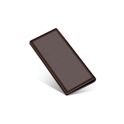 Herren Geldbörse aus echtem Leder – Premium Lange Version