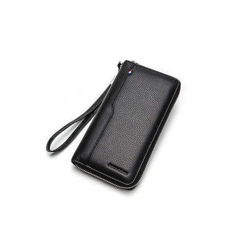 Herren Geldbörse aus echtem Leder – Minimalistischer Stil