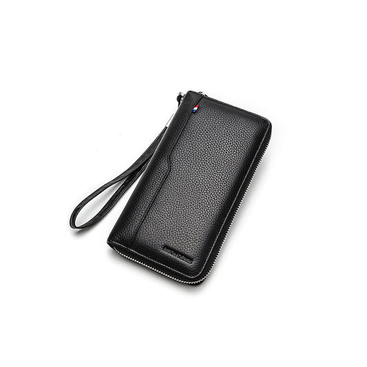 Herren Geldbörse aus echtem Leder – Minimalistischer Stil