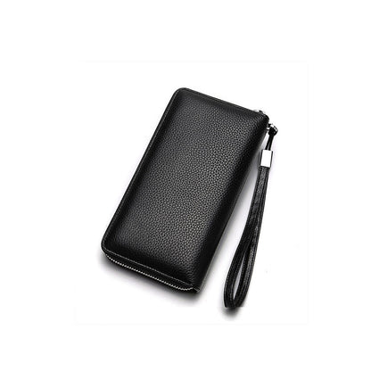 Herren Geldbörse aus echtem Leder – Minimalistischer Stil