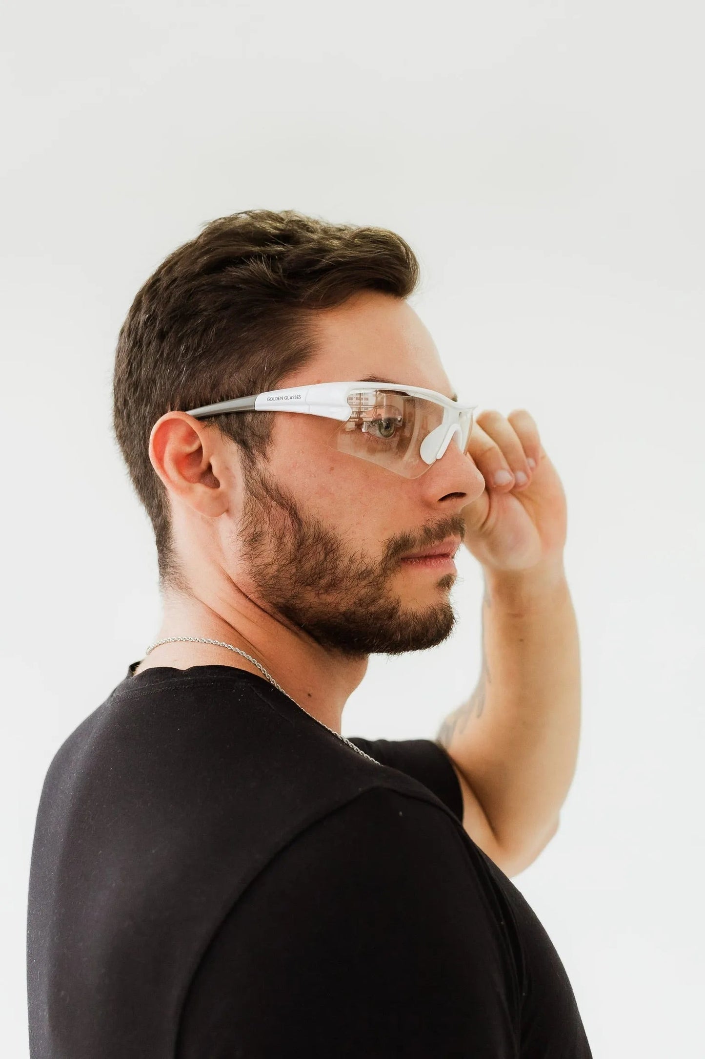 Unisex Transparente Sport-Sonnenbrille