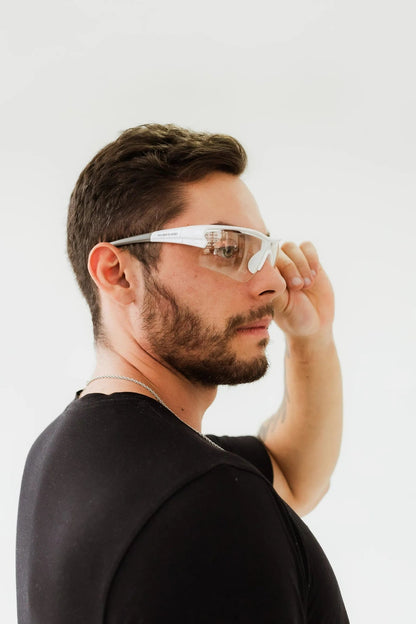 Unisex Transparente Sport-Sonnenbrille