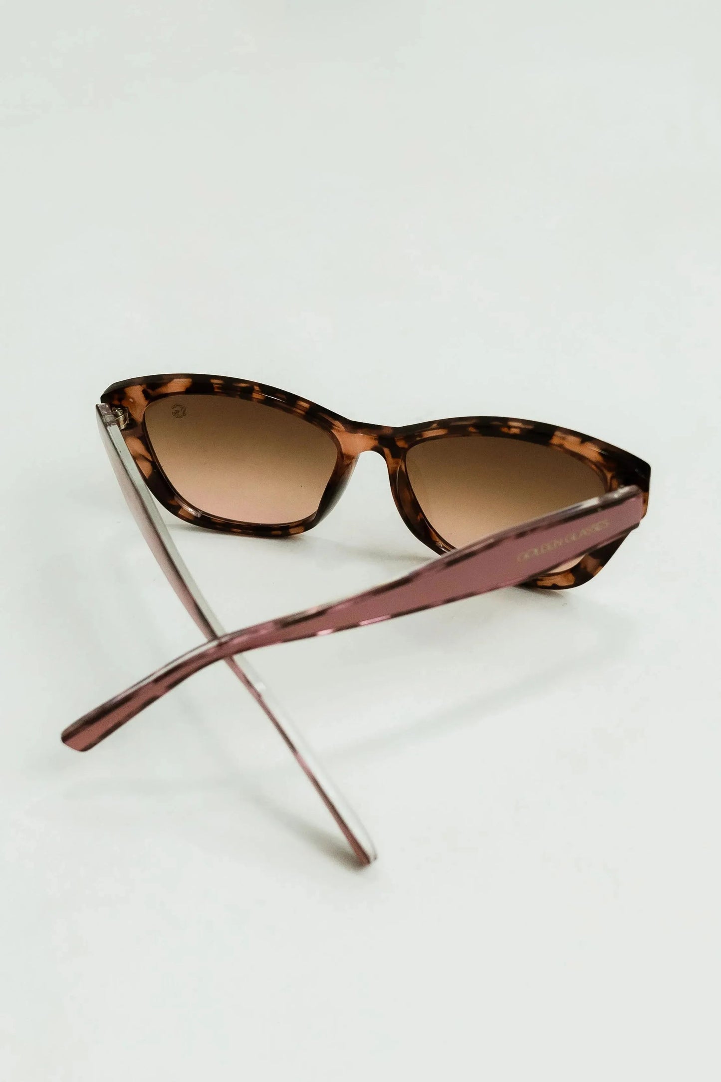 Damen Sonnenbrille Aurora Animal Rosé