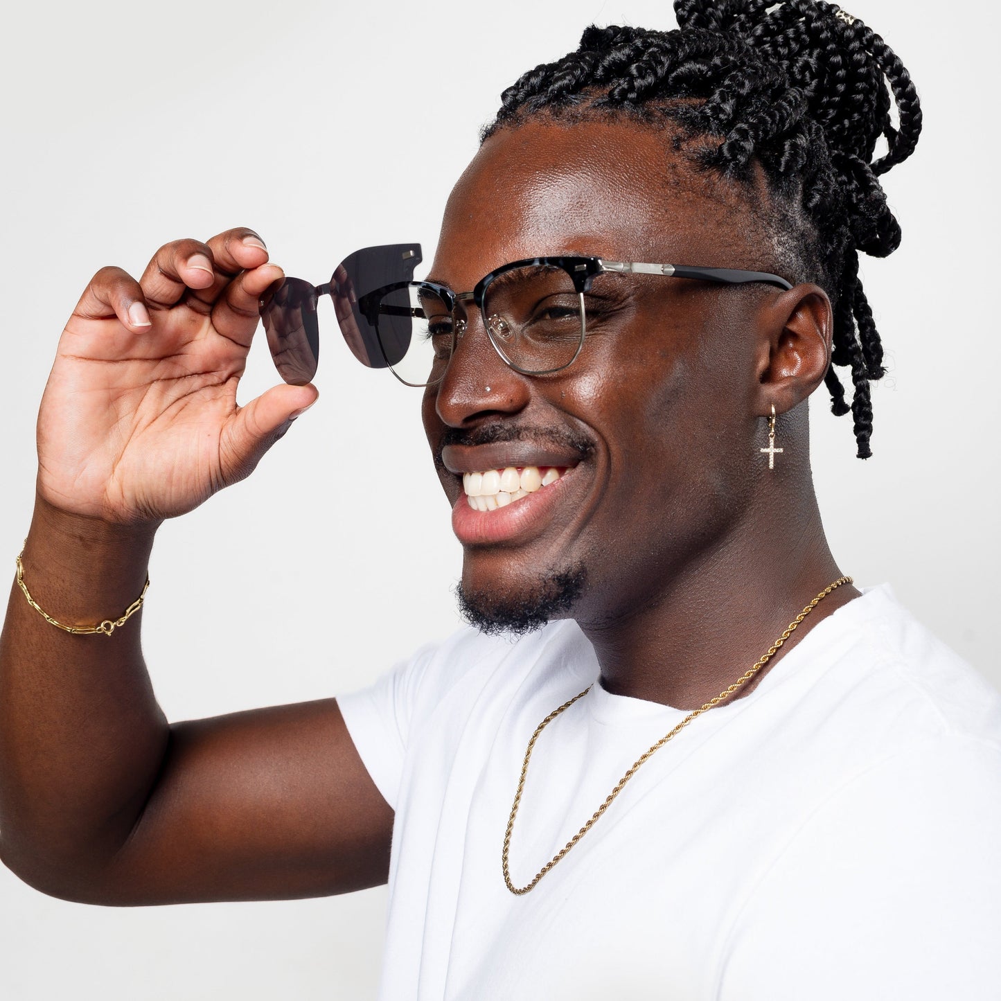 Nate Brillen - 2 in 1 Clip-On