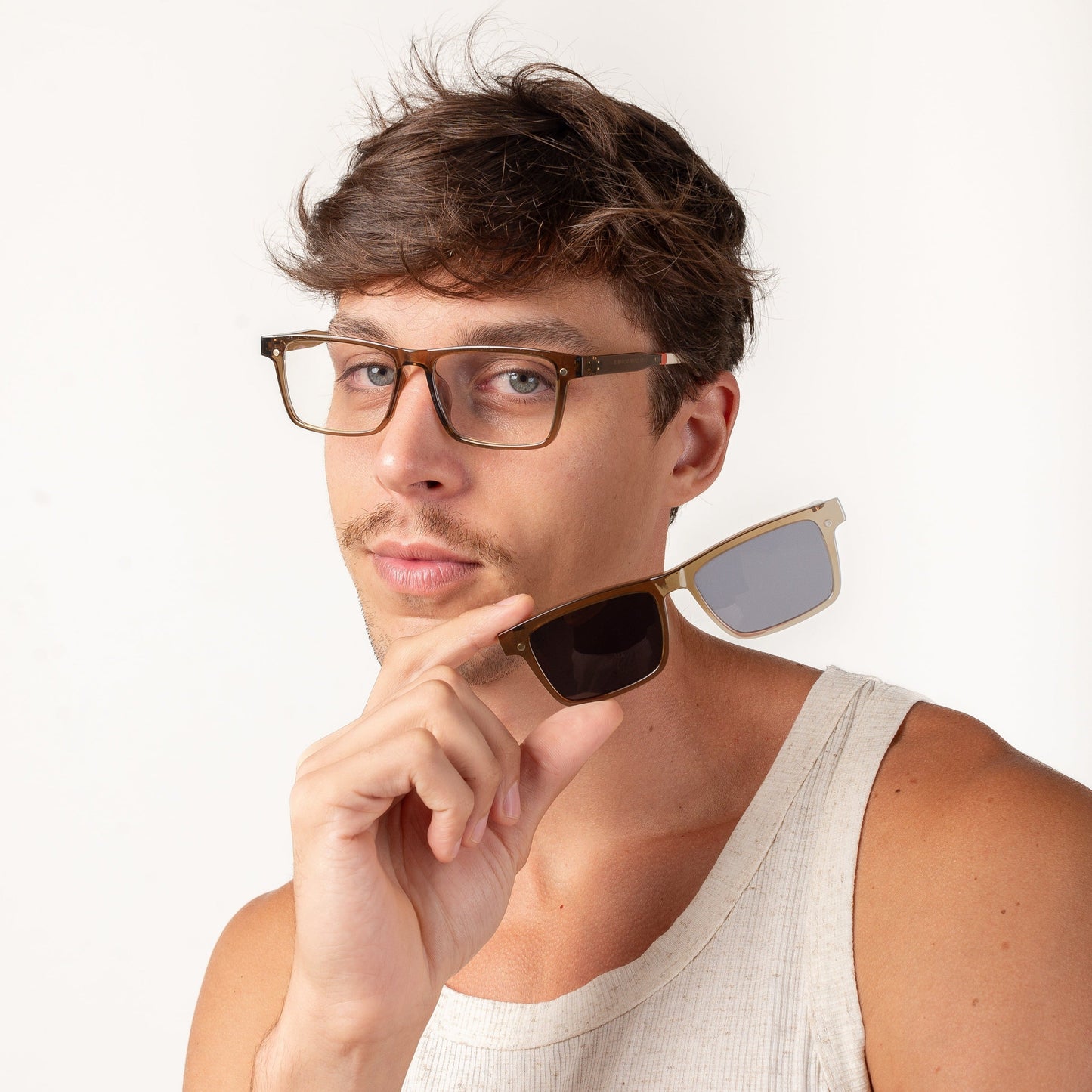 Monti Brillen - 2 in 1 Clip-On