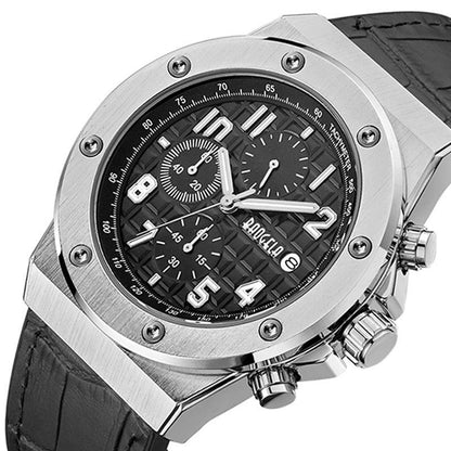 Herren Lederuhr Nexus