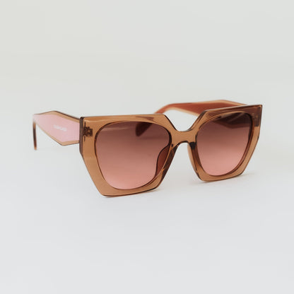Damen Diamond Rosé Sonnenbrille