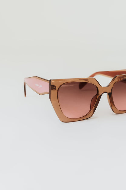 Damen Diamond Rosé Sonnenbrille