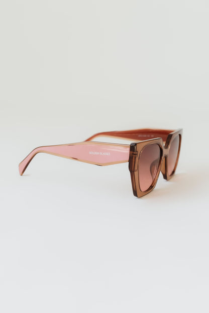 Damen Diamond Rosé Sonnenbrille