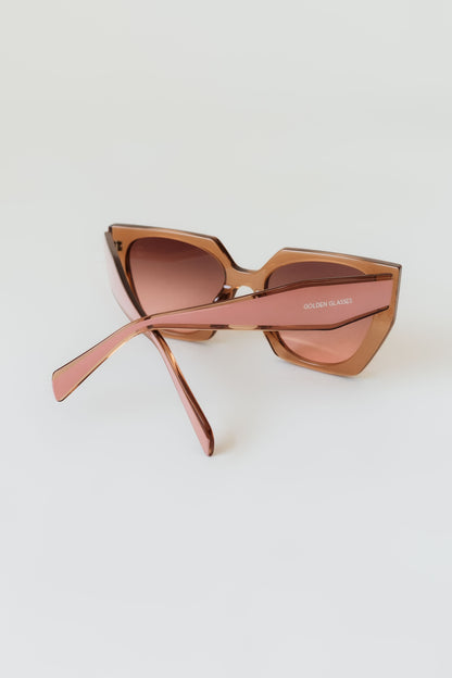 Damen Diamond Rosé Sonnenbrille