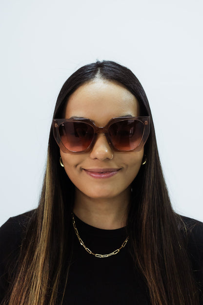 Damen Diamond Rosé Sonnenbrille