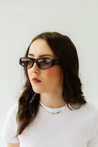 Damen-Sonnenbrille Elegance Schwarz Kosmetik