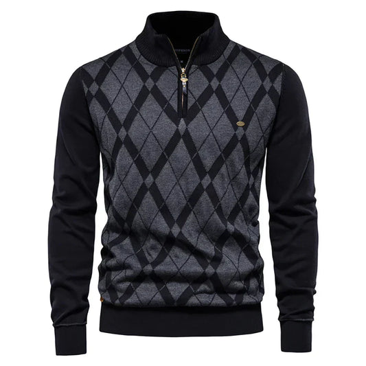 Mensine Herren Pullover Baumwolle