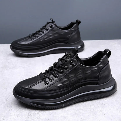 Herren Sneakers im Krokodilleder-Stil