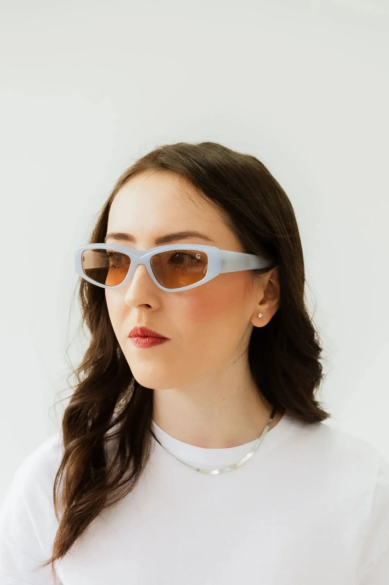 Damen Sonnenbrille Elegance Blau