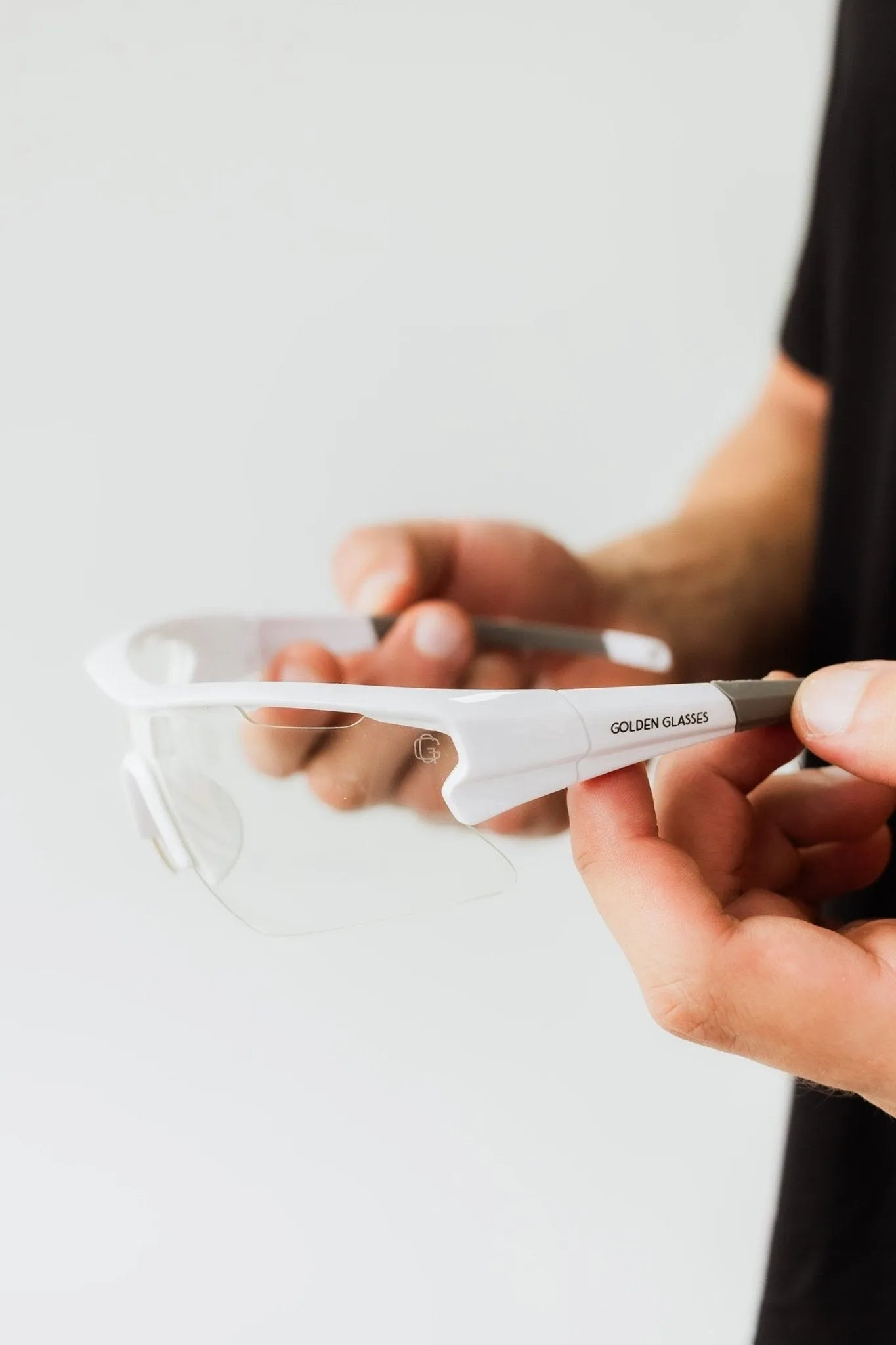 Unisex Transparente Sport-Sonnenbrille