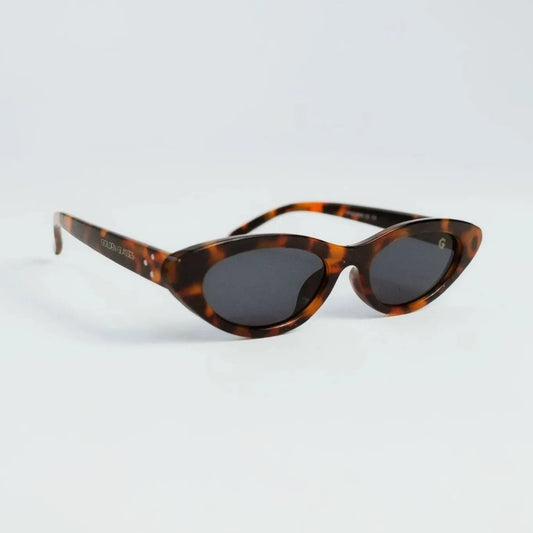 Damen Sonnenbrille mit Katzenmuster