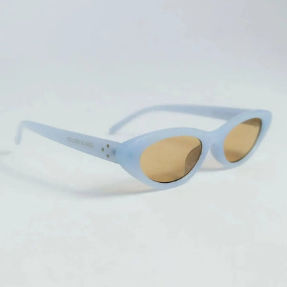 Damen Blaue Katzenaugen Sonnenbrille