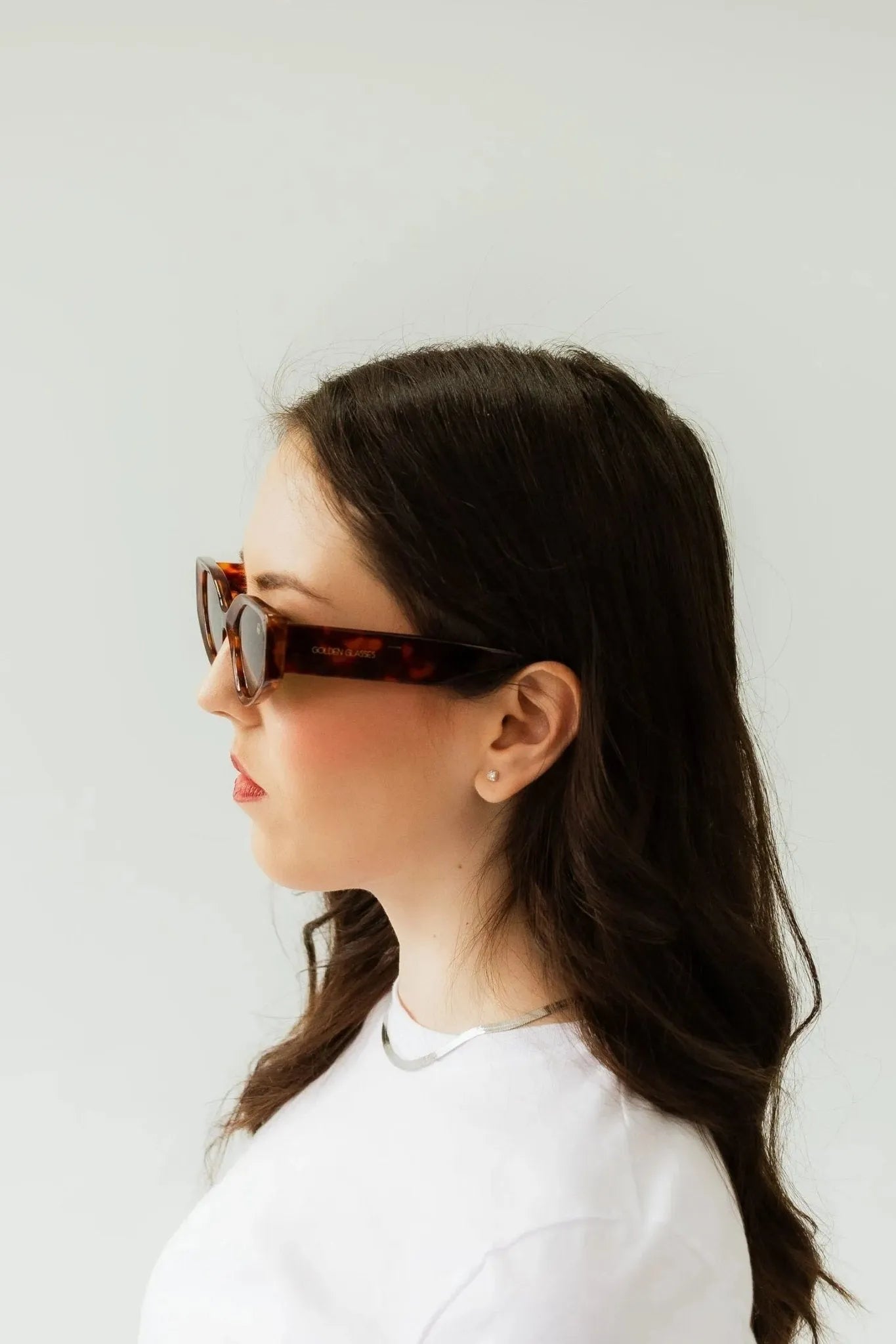 Damen Sonnenbrille Ikonischer Tierdruck