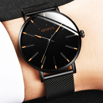 Minimalistische Herrenarmbanduhr - Ultra Dünn