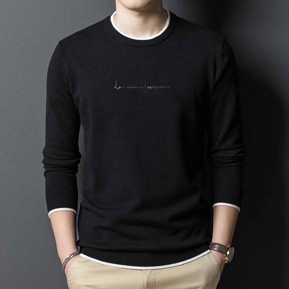 Slim Fit Herrenpullover